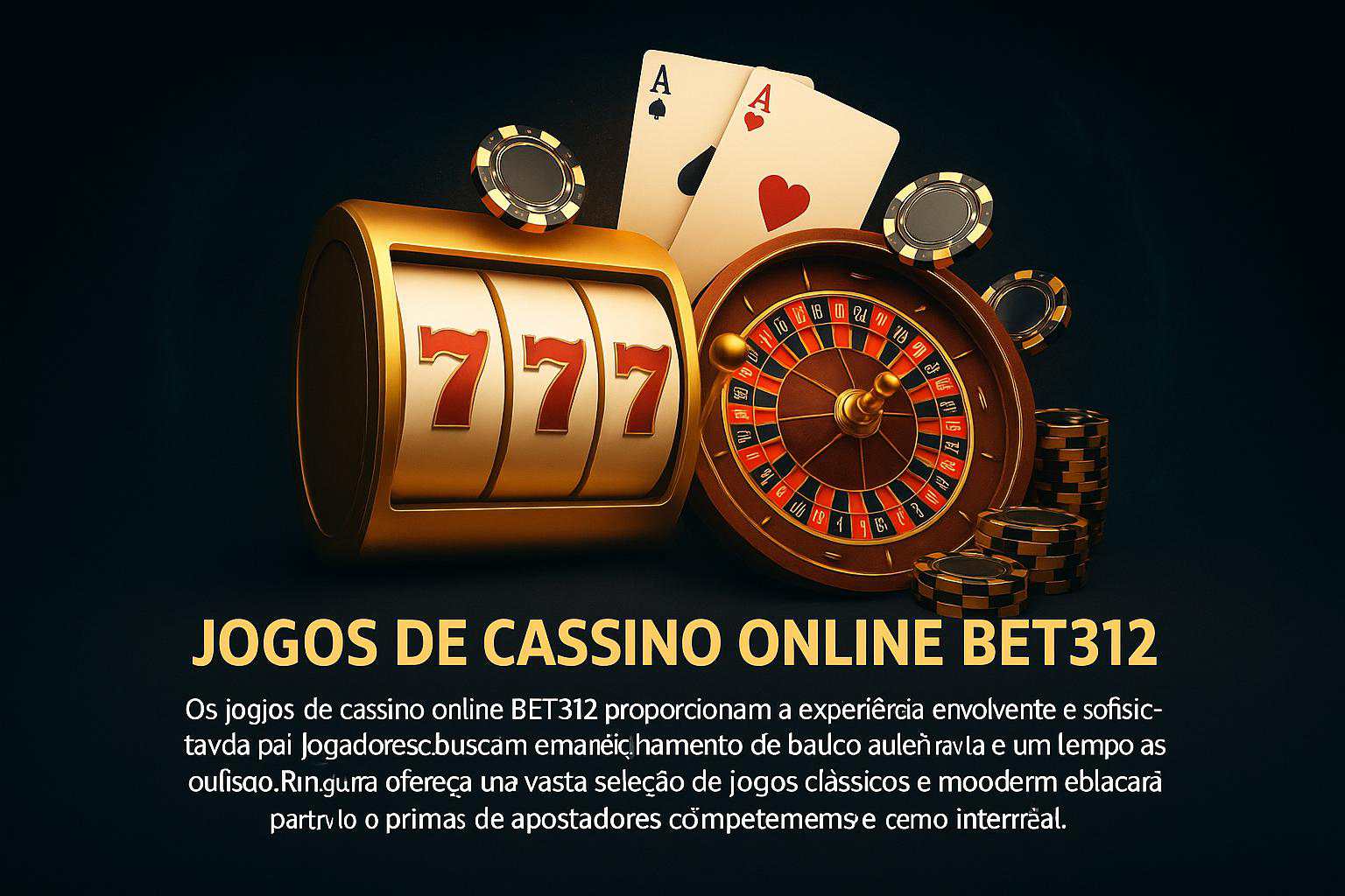 Jogos de cassino online BET312