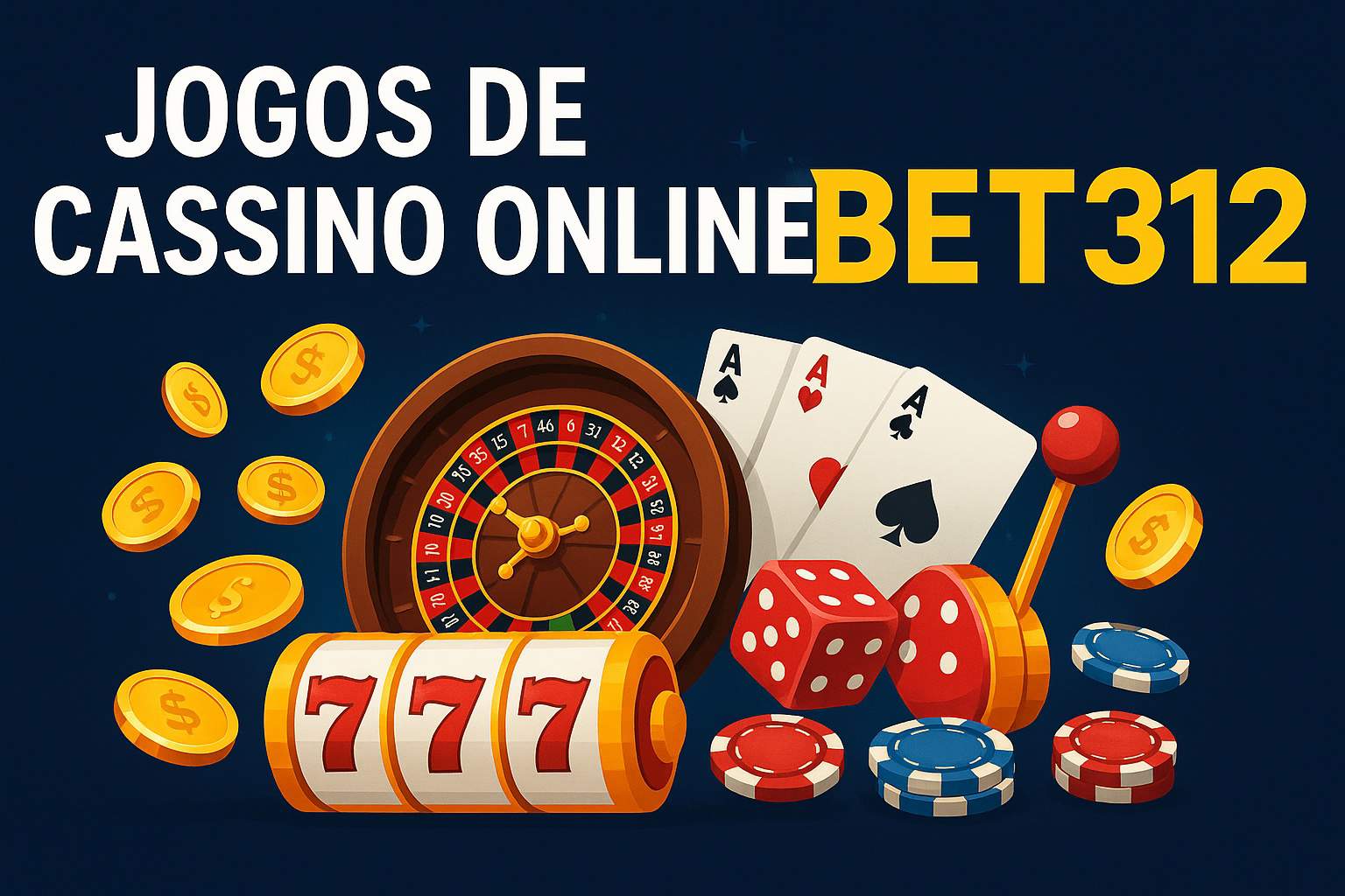 Explore o mundo das slot machines no BET312 Casino